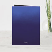 Belated Birthday Card For Trumpet Player Kaart (Achterkant)