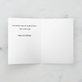 Belated Birthday Card – Shibupi Took a Nap Kaart (Binnen)