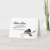 Belated Birthday-customize Kaart (Achterkant)