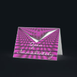 Belated Birthday-customize Kaart<br><div class="desc">Deze ongewone kaart springt echt in het oog en kan worden gebruikt voor een late verjaardagskaart zoals ontworpen of de binnenste formulering wijzigen voor elke gelegenheid die u wilt [ word gezond, bedankt, denk aan u, mis u, woorden van aanmoediging en vele anderen] OF verander de woorden op de voorkant...</div>