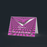 Belated Birthday-customize Kaart<br><div class="desc">Deze ongewone kaart springt echt in het oog en kan worden gebruikt voor een late verjaardagskaart zoals ontworpen of de binnenste formulering wijzigen voor elke gelegenheid die u wilt [ word gezond, bedankt, denk aan u, mis u, woorden van aanmoediging en vele anderen] OF verander de woorden op de voorkant...</div>