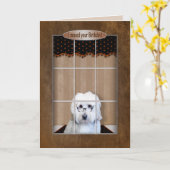 Belated Birthday - Golden Doodle - Window Kaart (Gele Bloem)