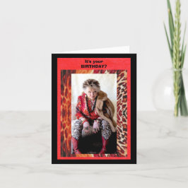 Belated Birthday grappcard Kaart