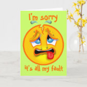 Belated Birthday Kaart (Gele Bloem)