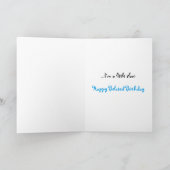 Belated Birthday Kaart (Binnen)