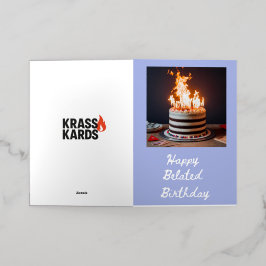 Belated Birthday Kaart
