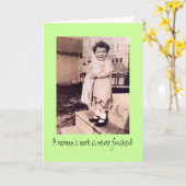 Belated Birthday Kaart (Gele Bloem)