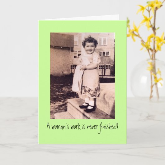 Belated Birthday Kaart (Gele Bloem)