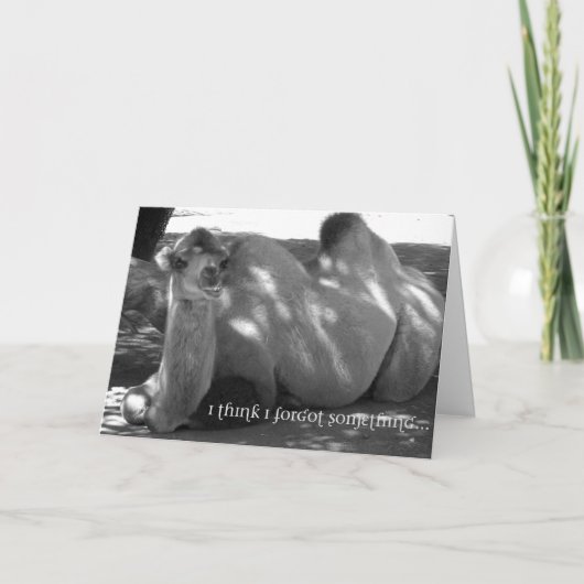 Belated Birthday Kaart (Voorkant)