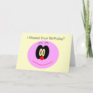 Belated Birthday Kaart