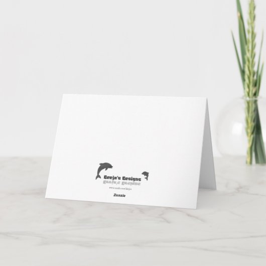 Belated Birthday Kaart (Achterkant)