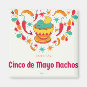 Belated Cinco De Mayo Birthday Magneet (Voorkant)