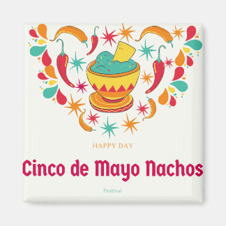 Belated Cinco De Mayo Birthday Magneet