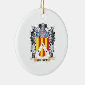Belcher wapenschild - familiekust keramisch ornament (Rechts)