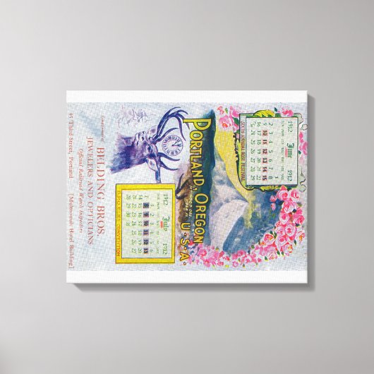 Belding Bros. Advertisatie van juwelen Canvas Afdruk (Voorkant)