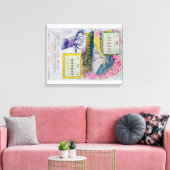 Belding Bros. Advertisatie van juwelen Canvas Afdruk (Insitu (Woonkamer))