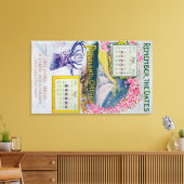 Belding Bros. Advertisatie van juwelen Canvas Afdruk (Insitu (Woonkamer))