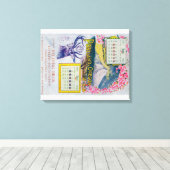 Belding Bros. Advertisatie van juwelen Canvas Afdruk (Insitu (Houten vloer))