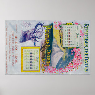 Belding Bros. Advertisatie van juwelen Poster