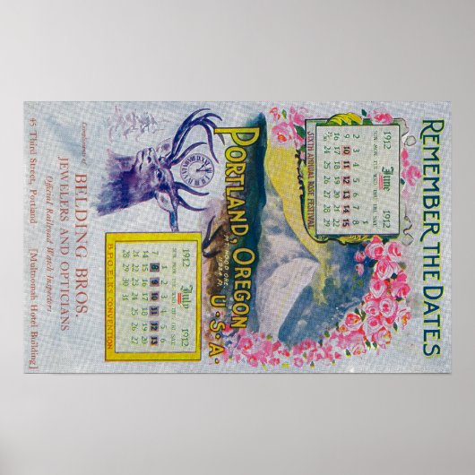 Belding Bros. Advertisatie van juwelen Poster (Voorkant)