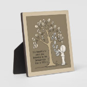 Be'LEAVES'- vangstbladeren Fotoplaat (Voorkant)