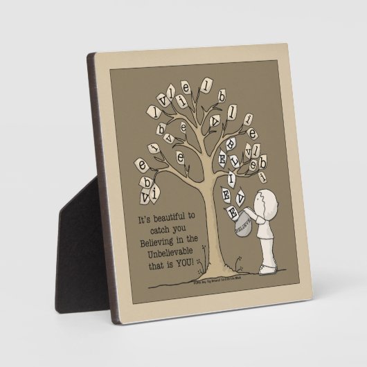 Be'LEAVES'- vangstbladeren Fotoplaat (Voorkant)