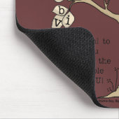 Be'LEAVES'- vangstbladeren Muismat (Hoek)