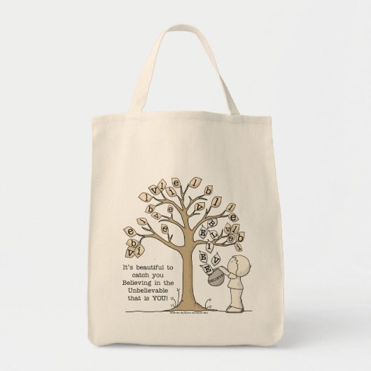 Be'LEAVES'- vangstbladeren Tote Bag (Voorkant)