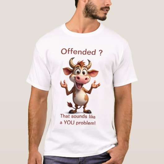 Beledigd T-shirt (Voorkant)