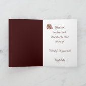 Belediging Leeftijd Vrouwen Verjaardag Kaart Grave (Binnen)