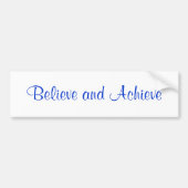 Beleef Bumpersticker bereiken (Voorkant)