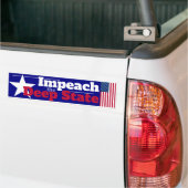 Beleef de Deep State Bumpersticker (Op Truck)