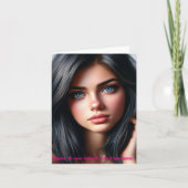 Beleef het gevoel dat je moet voelen. bedankkaart (Voorkant)