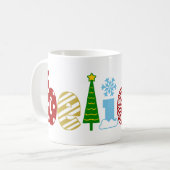 Beleef het startsein voor de Mok voor kerstcadeau (Voorkant links)