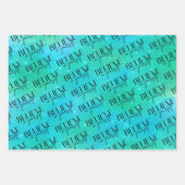 Beleef in eigen papierbladen die u zelf oppakt inpakpapier vel (Voorkant)