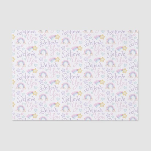 Beleef in uw weefselpapier tissuepapier (Voorkant)