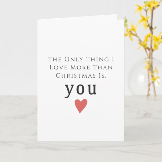 Beleef Kerstmis als nooit tevoren! Kaart (Gele Bloem)