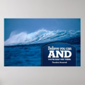 Beleef Motivatie Poster afdrukken (Voorkant)