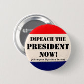 Beleef nu het President Ronde Button 5,7 Cm (Voorkant /achterkant)