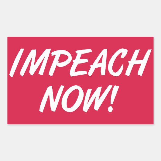 Beleef nu rechthoekige sticker (Voorkant)