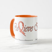 Beleef ontwerp mok (Voorkant links)