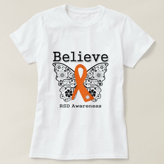 Beleef RSD-bewustzijn T-shirt (Design voorkant)