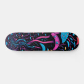 Beleef Wonderland op Wielen: Magic Mushroom Persoonlijk Skateboard (Horizontaal)