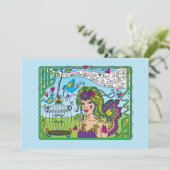 Beleef zelf met uw flatkaart van 7 x 5 inch (Staand voorkant)