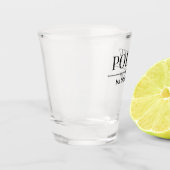 Beleefd Maar Verbitterd Sarcasme Shot Glas (Links)