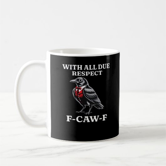 Beleefde F-Caw-F Koffiemok (Links)