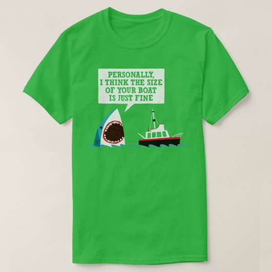 beleefde haai t-shirt (Design voorkant)