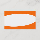 Beleenbaar - Oranje Visitekaartje (Achterkant)