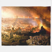 BELEG VAN JERUZALEM FLEECE DEKEN (Voorkant (Horizontaal))