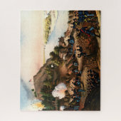 Beleg van Vicksburg Ulysses S. Grant 1888 Legpuzzel (Verticaal)